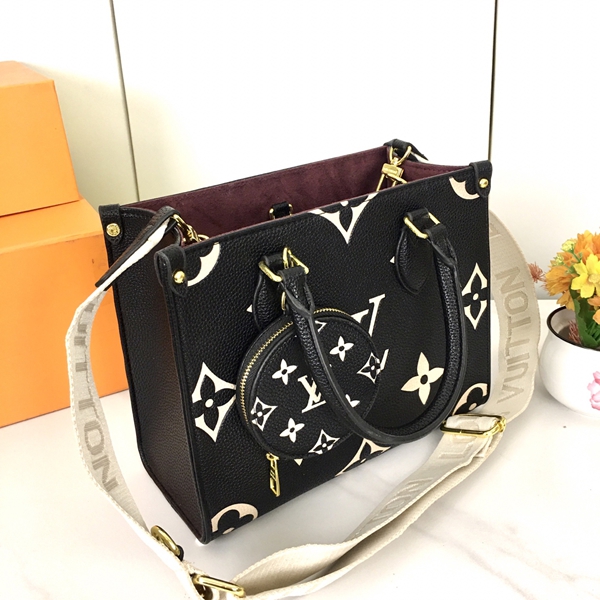 ルイヴィトンバッグ角部分ディテール